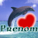 Dauphin �mergeant d'une eau turquoise perso