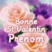 Roses "Bonne St-Valentin"