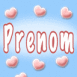 Papier peint de petits coeurs