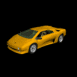 Lamborghini Diablo jaune