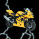 Suzuki GSX R600 et �clairs