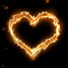 Coeur en arc �lectrique anim�