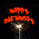 Joyeux anniversaire et �tincelles