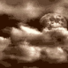 La Lune cach�e par des nuages