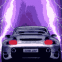 Porsche GT turbo d�marrant en trombe