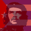 Che Guevara et drapeau cubain