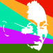 Gandhi multicolore