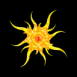 Soleil tribal tournoyant