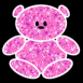 Ourson scintillant