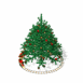Sapin et train �lectrique