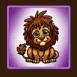 Lion affectueux