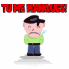Gar�on pleurant "Tu me manques!" 
