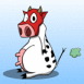 Vache qui p�te