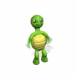 Tortue rentrant la t�te dans sa carapace