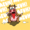 Vache hyst�rique