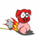 Cochon qui p�te le feu