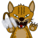 Chat hyst�rique