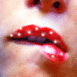 L�vres de femmes scintillantes
