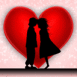 Bisou d'amoureux