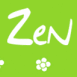 "Zen" sur fond color�