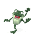 Grenouille dansante 3D