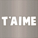 Encha�nement de panneaux "Je t'aime"