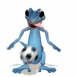 L�zard 3D qui jongle
