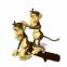 Singes 3D s'�pouillant