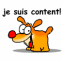 "Quand je pense � toi, je suis content"