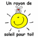 Chien et soleil "Un rayon de soleil pour toi"
