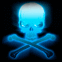 Cr�ne n�on bleu