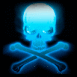 Cr�ne n�on bleu