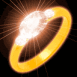 Solitaire scintillant