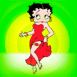 Betty boop en robe de soir�e