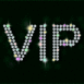 V.I.P. strass scintillant multicolore