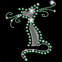 Chat stylis� en strass