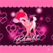 Bambi et logo scintillant