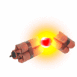 Explosion de dynamite formant un coeur