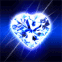 Coeur en diamant �clatant
