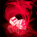 D�s entour�s de fum�e rouge