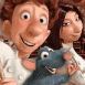 Ratatouille: Linguini, R�my et Colette 