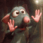 Ratatouille: R�my coinc� derri�re l'�cran