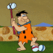 Les Pierrafeu: Fred jouant au croquet