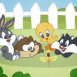 B�b�s Looney Tunes au jardin