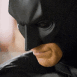 Gros plan de batman