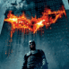 Batman derriere un sigle de feu