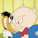 Porky Pig enerv� contre Daffy