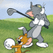 Tom et Jerry au golf
