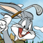 Bugs Bunny en plein swing