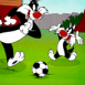 La famille grosminet au football